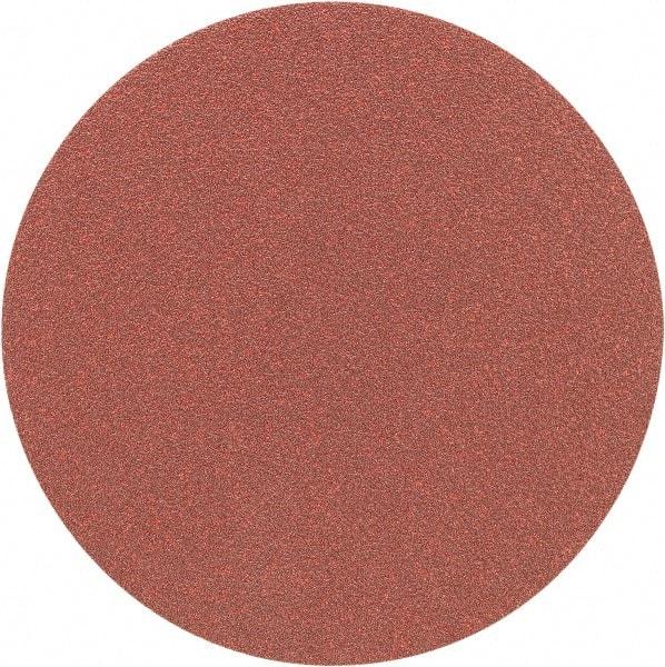 Porter-Cable - 5" Diam, 220 Grit Aluminum Oxide Adhesive PSA Disc - Very Fine Grade, Tan, C Weighted Backing, Flexible, 13,000 Max RPM - Caliber Tooling