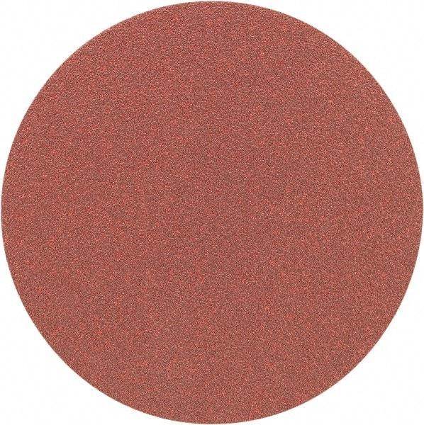 Porter-Cable - 5" Diam, 80 Grit Aluminum Oxide Adhesive PSA Disc - Medium Grade, Tan, C Weighted Backing, Flexible, 13,000 Max RPM - Caliber Tooling