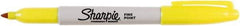 Sharpie - Yellow Permanent Marker - Fine Tip, AP Nontoxic Ink - Caliber Tooling