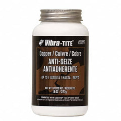 Vibra-Tite - 8 oz Jar, Copper Anti-Seize Lubricant, with Brush Cap - Caliber Tooling