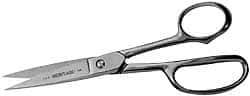 Heritage Cutlery - 3" LOC, 8" OAL Stainless Steel Standard Shears - Ambidextrous, Straight Handle, For General Purpose Use - Caliber Tooling