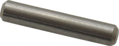 Value Collection - 3/32" Diam x 1/2" Pin Length 316 Stainless Steel Standard Dowel Pin - Bright Finish, 2 Beveled End - Caliber Tooling