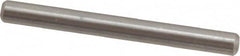 Value Collection - 1/8" Diam x 1-1/4" Pin Length 316 Stainless Steel Standard Dowel Pin - Bright Finish, 2 Beveled End - Caliber Tooling