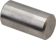 Value Collection - 3/8" Diam x 3/4" Pin Length 316 Stainless Steel Standard Dowel Pin - Bright Finish, 2 Beveled End - Caliber Tooling