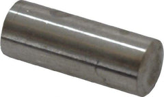 Value Collection - 8mm Diam x 20mm Pin Length 316 Stainless Steel Standard Dowel Pin - Bright Finish, 1 Rounded End - Caliber Tooling