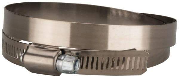 Value Collection - SAE Size 116, 5-3/4 to 7-3/4" Diam, Stainless Steel/Carbon Steel Worm Drive Clamp - 1/2" Wide, Material Grade 201 - Caliber Tooling