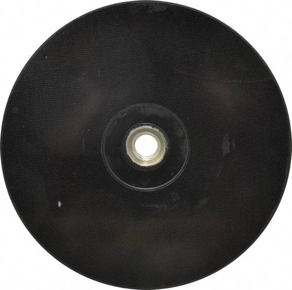 Made in USA - 7" Diam Quick-Change Disc Backing Pad - Medium Density, 8,600 RPM, Speed-Lok Compatible - Caliber Tooling