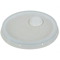 Vestil - Tote & Storage Container Lids For Use With: 3-1/2, 5 & 6 Gallon Pails Width (Decimal Inch): 12.500 - Caliber Tooling