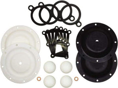 SandPIPER - 3/4, 1" Pump, PTFE Fluid Section Repair Kit - For Use with Diaphragm Pumps - Caliber Tooling