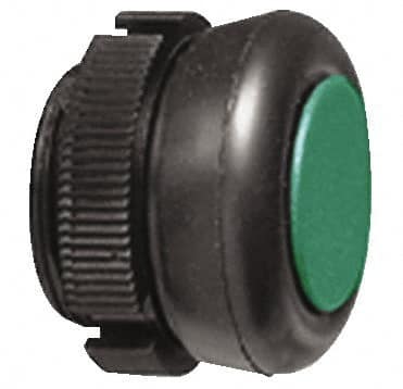 Square D - Pushbutton Switch Head - Green, Round Button - Caliber Tooling