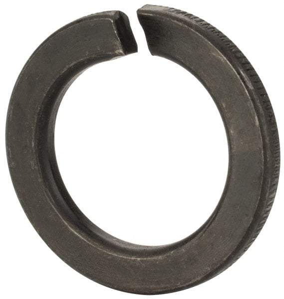 Value Collection - M27, 27.5mm ID, 43mm OD, 5mm Thick Split Lock Washer - Grade 8 Spring Steel, Zinc-Plated Finish, 27.5mm Min ID, 28.5mm Max ID - Caliber Tooling