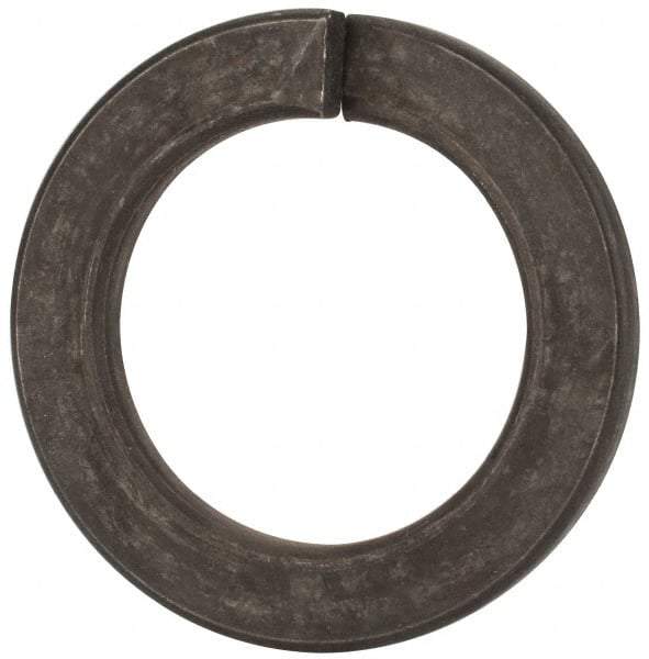 Value Collection - M42, 42.5mm ID, 68.2mm OD, 7mm Thick Split Lock Washer - Grade 8 Spring Steel, Zinc-Plated Finish, 42.5mm Min ID, 43.7mm Max ID - Caliber Tooling