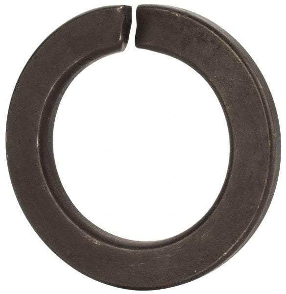 Value Collection - M39, 39.5mm ID, 61.2mm OD, 6mm Thick Split Lock Washer - Grade 8 Spring Steel, Uncoated, 39.5mm Min ID, 40.7mm Max ID - Caliber Tooling