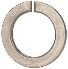 Value Collection - M39, 39.5mm ID, 61.2mm OD, 6mm Thick Split Lock Washer - 18-8 Austenitic Grade A2 Stainless Steel, Uncoated, 39.5mm Min ID, 40.7mm Max ID - Caliber Tooling