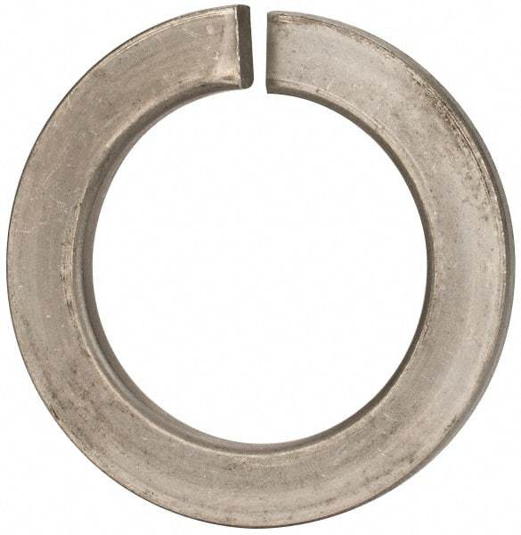 Value Collection - M48, 49mm ID, 75mm OD, 7mm Thick Split Lock Washer - 18-8 Austenitic Grade A2 Stainless Steel, Uncoated, 49mm Min ID, 50.5mm Max ID - Caliber Tooling