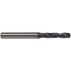 Kennametal - 3/8" 140° Spiral Flute Solid Carbide Screw Machine Drill Bit - Caliber Tooling