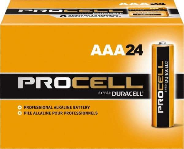 Duracell - Size AAA, Alkaline, Standard Battery - 1.5 Volts - Caliber Tooling