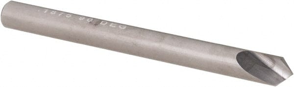 SGS - 3/16" Head Diam, 3/16" Shank Diam, 1 Flute 90° Solid Carbide Countersink - Caliber Tooling