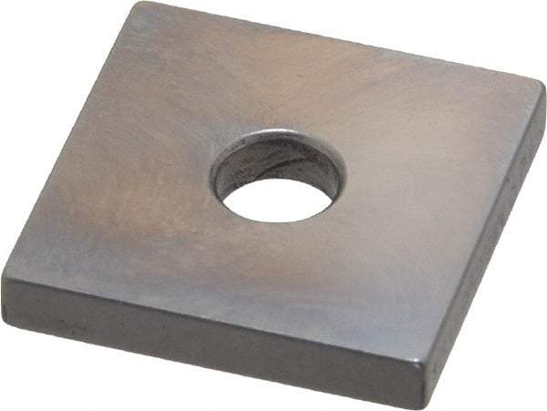 Mitutoyo - 0.149" Square Steel Gage Block - Accuracy Grade 0, Includes Certificate of Inspection - Caliber Tooling