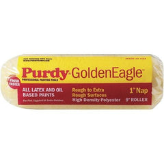 Purdy - 1" Nap, 9" Wide Paint General Purpose Roller Cover - Rough Texture, High Density Polyester - Caliber Tooling