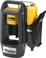 Parker - 3/4" Max Cut Diam, 30 Ton Portable Hose Crimper - 30 sec Cycle, 12" Wide x 15" High x 6" Deep - Caliber Tooling