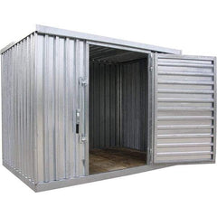 Vestil - 6' Long x 9" Wide, Storage Building - 4 Walls - Caliber Tooling