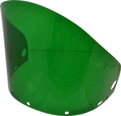 North - Scratch Resistant Green Propionate Welding Window - 9-3/4" High x 19" Wide x 0.06" Thick, Shade 3 - Caliber Tooling