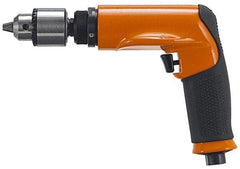 Dotco - 1/2" Keyed Chuck - Pistol Grip Handle, 500 RPM, 0.9 hp, 90 psi - Caliber Tooling