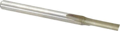 Onsrud - 3/16" Diam, 1/4" Shank Diam, 3/4" Length of Cut, 1 Flute Single Edge Straight Router Bit - 3-1/4" Overall Length, Right Hand Cut, High Speed Steel - Caliber Tooling