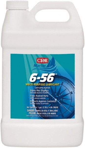 CRC - 1 Gal Bottle Nondrying Film Lubricant - Clear Blue-Green, -50°F to 250°F - Caliber Tooling