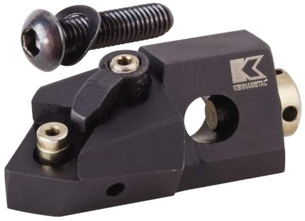 Kennametal - Series Kenloc, Right Hand, MSSN Toolholder Compatibility, SN.. Insert Compatibility, Indexable Turning Cartridge - Pin & Clamp Holding Method, 10.25mm Max Depth of Cut, 60mm OAL x 18mm OAW x 24.75mm OAH - Caliber Tooling