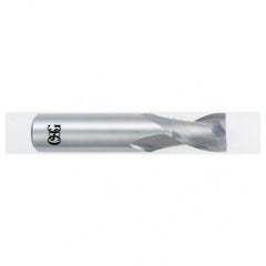 3/8 Dia. x 2 Overall Length 2-Flute Square End Solid Carbide SE End Mill-Round Shank-Center Cutting-Uncoated - Caliber Tooling