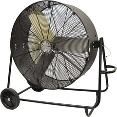 TPI - 36" Blade, Direct Drive, 1/3 hp, 6,500 & 5,400 CFM, Floor Style Blower Fan - 5.5 Amps, 120 Volts, 2 Speed, Single Phase - Caliber Tooling