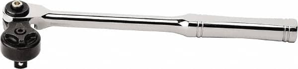 GearWrench - 3/8" Drive Tapered Head Ratchet - Chrome Finish, 10" OAL, 72 Gear Teeth, Full Polished Handle, Indexible Head - Caliber Tooling