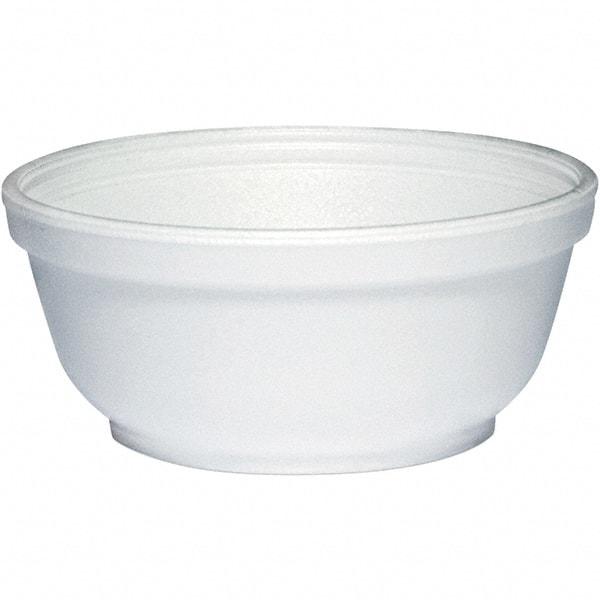 DART - Foam Dinnerware, Bowl, 8 oz - White - Caliber Tooling