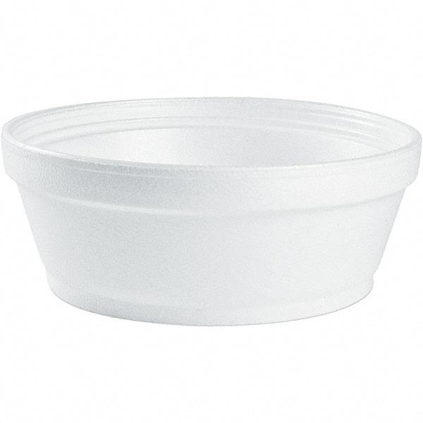 DART - Foam Food Containers, Foam, 8 oz - White - Caliber Tooling