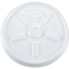 DART - Plastic Hot Cup Lids, 10 oz - White - Caliber Tooling