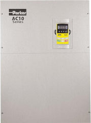 Parker - Three Phase, 460 Volt, 200 hp, Variable Frequency Drive - 20.32" Wide x 12.83" Deep x 30" High, IP20 - Caliber Tooling