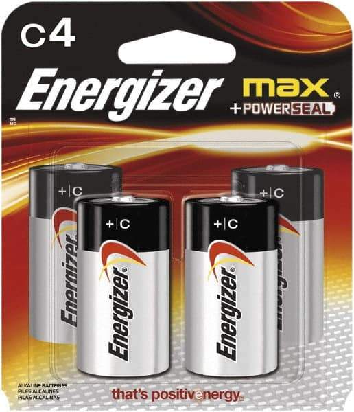 Energizer - Size C, Alkaline, Standard Battery - 1.5 Volts - Caliber Tooling