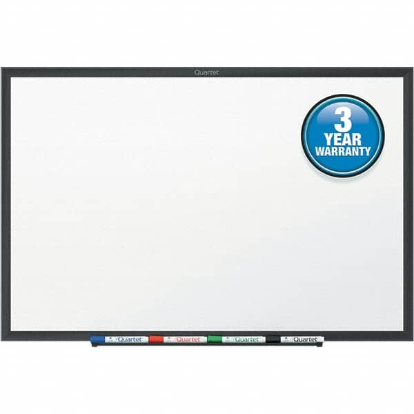 Quartet - 48" High x 72" Wide Dry Erase - Melamine, Includes Dry-Erase Marker & Mounting Hardware - Caliber Tooling