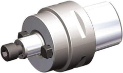 Kennametal - PSC63 Modular Connection 17.5mm Pilot Diam Shell Mill Holder - 30mm Flange to Nose End Projection, 63mm Nose Diam - Exact Industrial Supply