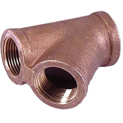 Merit Brass - Brass & Chrome Pipe Fittings Type: 45 Degree Y-Branch Fitting Size: 3/8 - Caliber Tooling