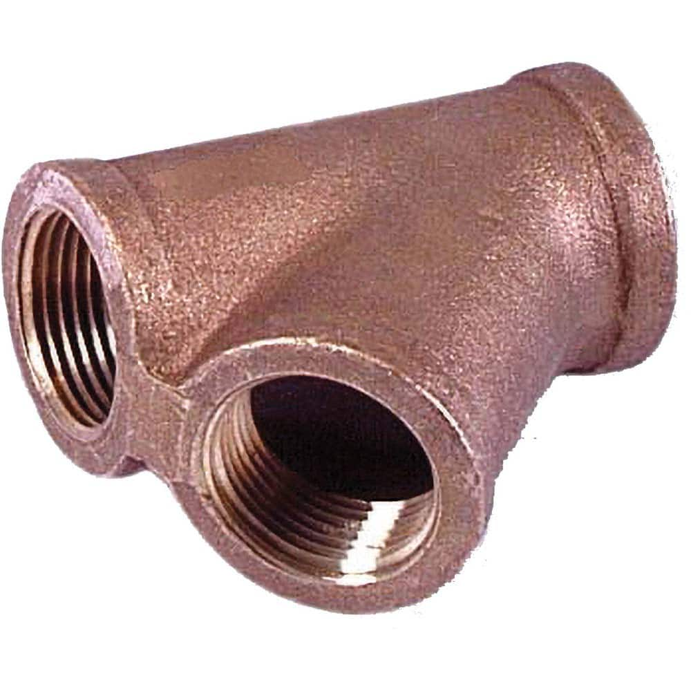 Merit Brass - Brass & Chrome Pipe Fittings Type: 45 Degree Y-Branch Fitting Size: 1/4 - Caliber Tooling