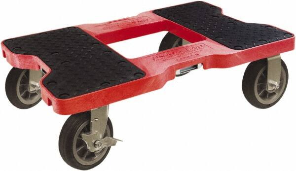 Snap-Loc - 1,500 Lb Capacity Polyethylene Dolly - 32" Long x 20-1/2" Wide x 9-1/2" High - Caliber Tooling