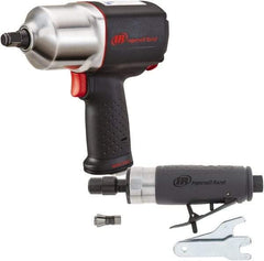 Ingersoll-Rand - Impact Wrench/Die Grinder Air Tool Combination Kit - 90 psi - Caliber Tooling