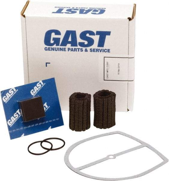 Gast - 9 Piece Air Compressor Repair Kit - For Use with Gast 0323/0523 Oil-Less "Q" Models with Internal Filtration - Caliber Tooling