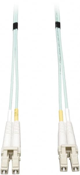 Tripp-Lite - 3' Long, LC/LC Head, Multimode Fiber Optic Cable - Aqua, Use with LAN - Caliber Tooling