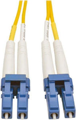 Tripp-Lite - 3' Long, LC/LC Head, Singlemode Fiber Optic Cable - Yellow, Use with LAN - Caliber Tooling