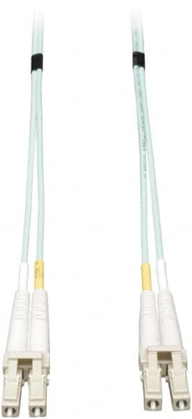 Tripp-Lite - 20' Long, LC/LC Head, Multimode Fiber Optic Cable - Aqua, Use with LAN - Caliber Tooling