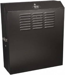 Tripp-Lite - 23-1/2" Overall Width x 5" Rack Height x 17-1/2" Overall Depth Data Cable Enclosure - 200 Lb Capacity, Black - Caliber Tooling